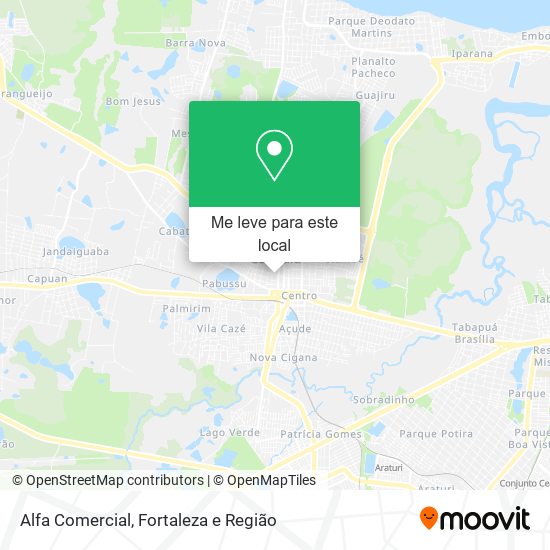 Alfa Comercial mapa