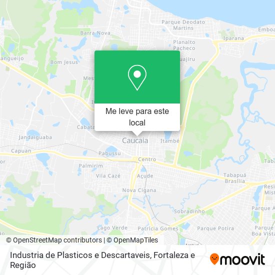 Industria de Plasticos e Descartaveis mapa