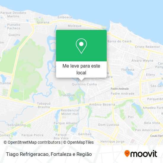 Tiago Refrigeracao mapa