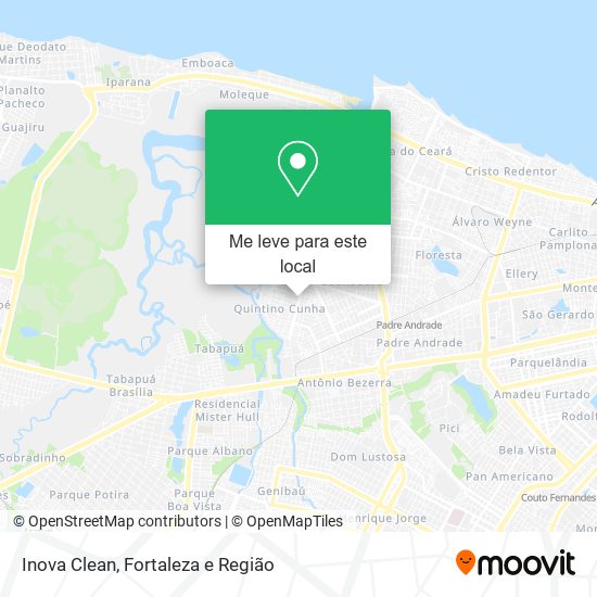 Inova Clean mapa