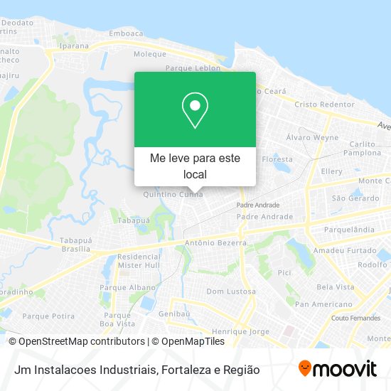 Jm Instalacoes Industriais mapa