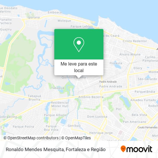 Ronaldo Mendes Mesquita mapa