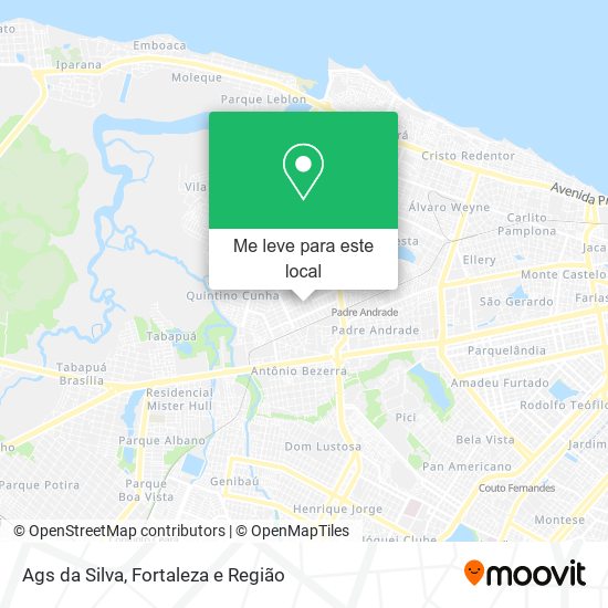 Ags da Silva mapa