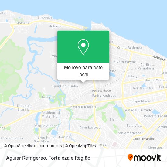 Aguiar Refrigerao mapa