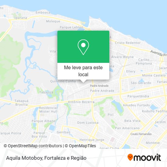 Aquila Motoboy mapa