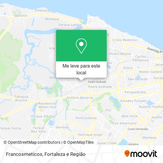 Francosmeticos mapa