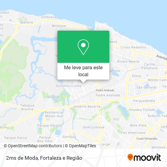 2ms de Moda mapa