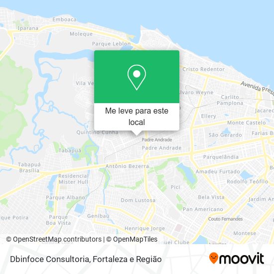 Dbinfoce Consultoria mapa