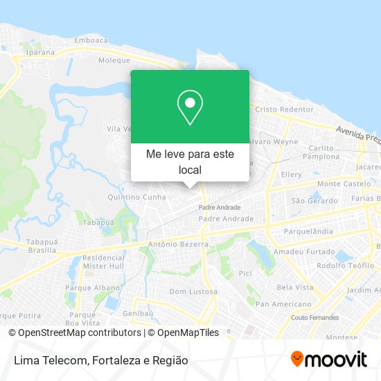 Lima Telecom mapa