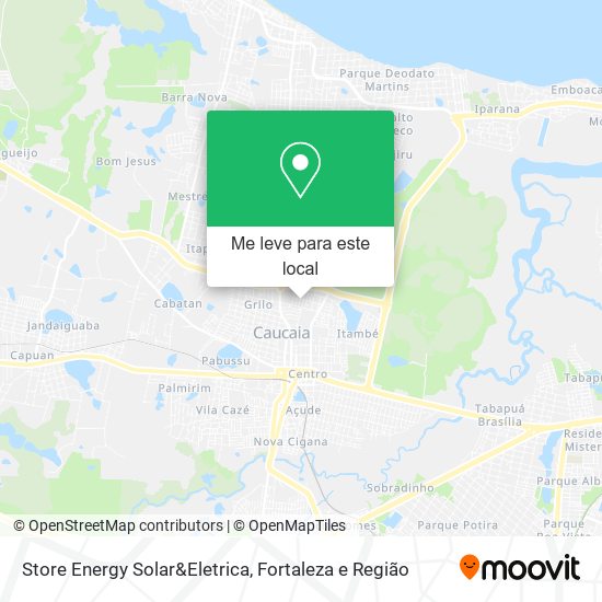 Store Energy Solar&Eletrica mapa