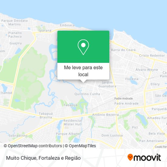 Muito Chique mapa