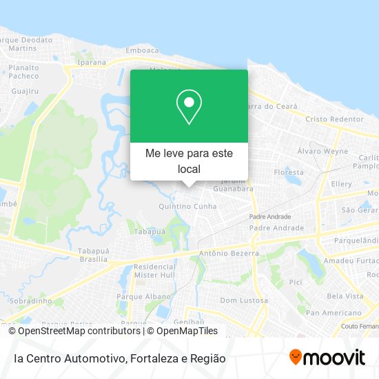 Ia Centro Automotivo mapa