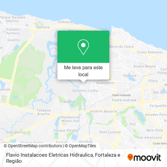 Flavio Instalacoes Eletricas Hidraulica mapa