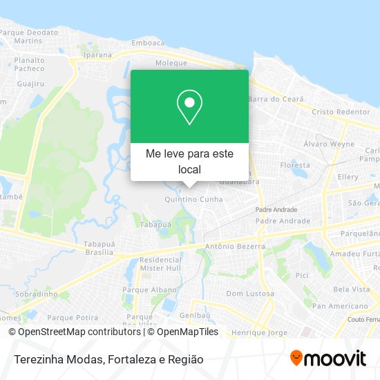 Terezinha Modas mapa