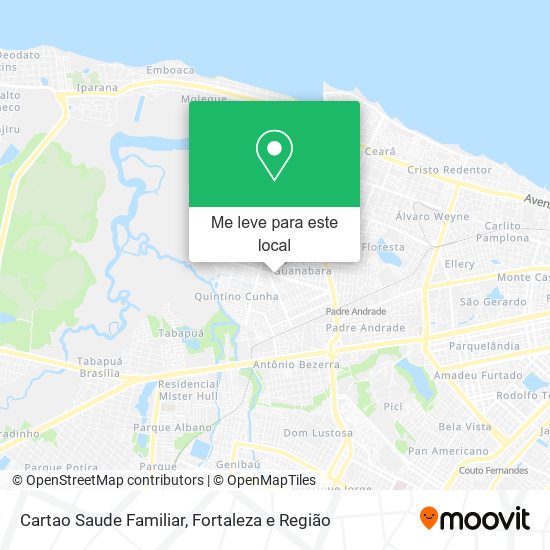Cartao Saude Familiar mapa