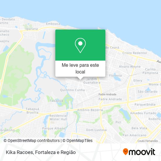 Kika Racoes mapa