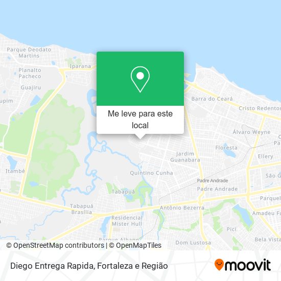 Diego Entrega Rapida mapa