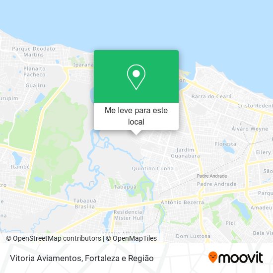 Vitoria Aviamentos mapa