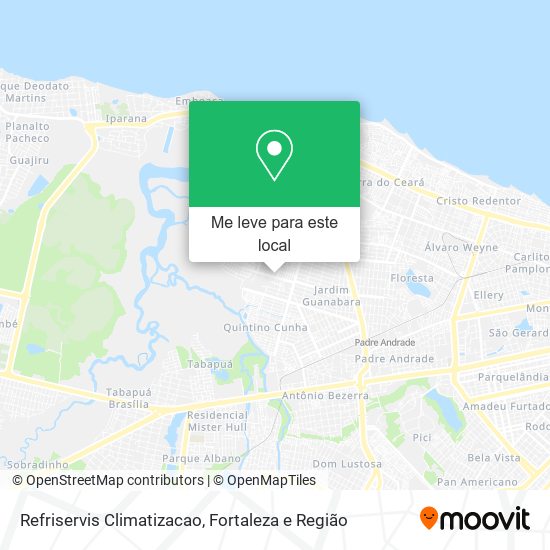 Refriservis Climatizacao mapa