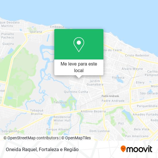 Oneida Raquel mapa