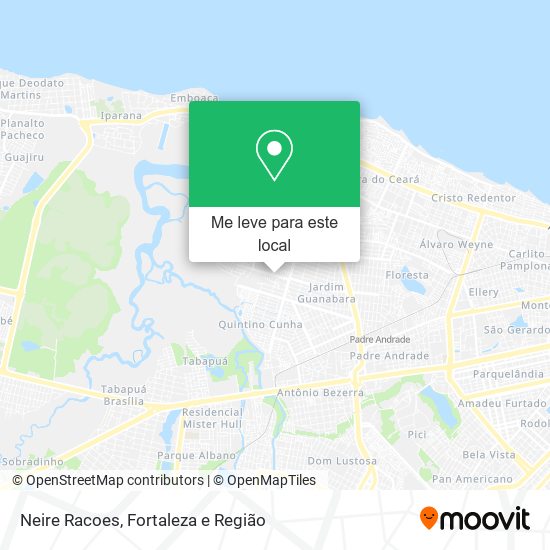 Neire Racoes mapa