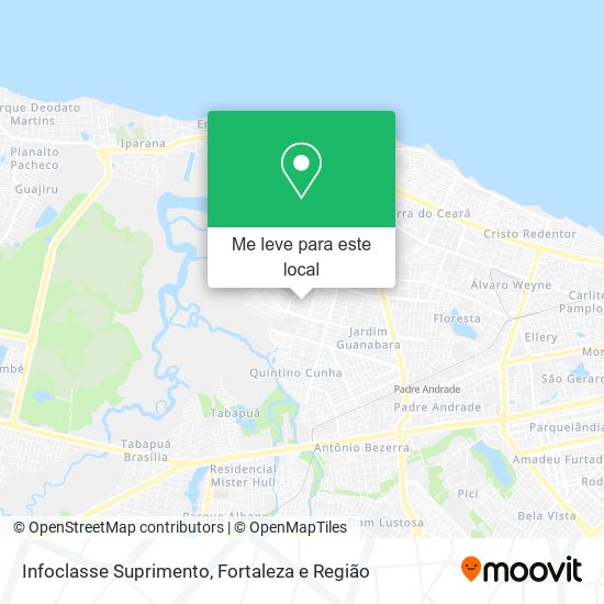 Infoclasse Suprimento mapa