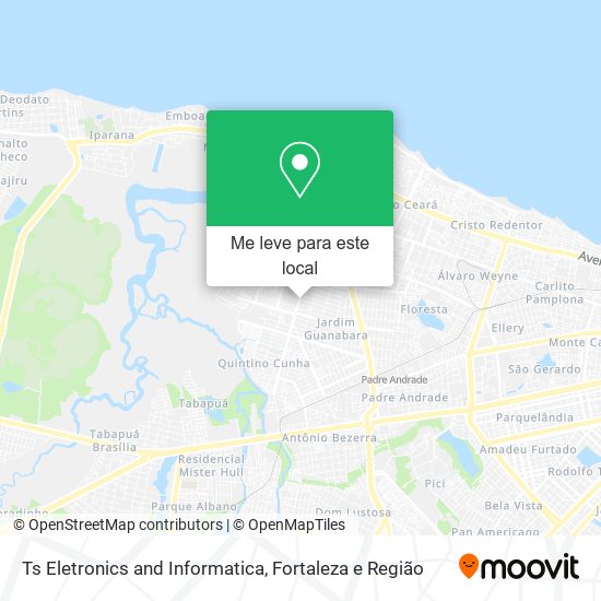 Ts Eletronics and Informatica mapa