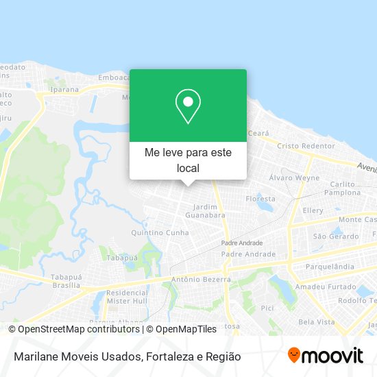 Marilane Moveis Usados mapa