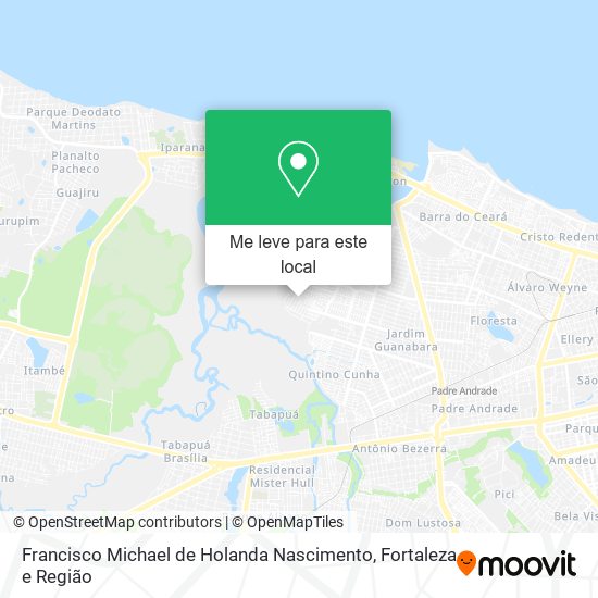 Francisco Michael de Holanda Nascimento mapa