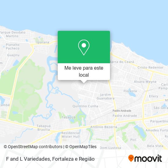 F and L Variedades mapa