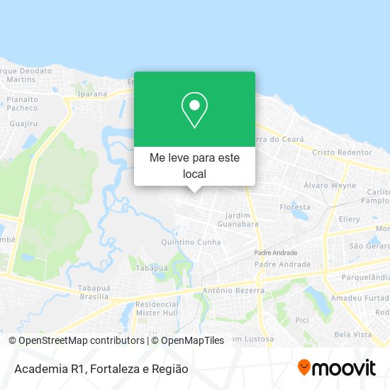 Academia R1 mapa