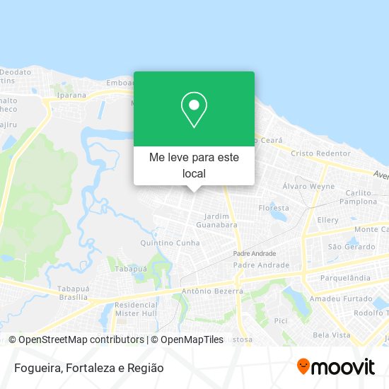 Fogueira mapa