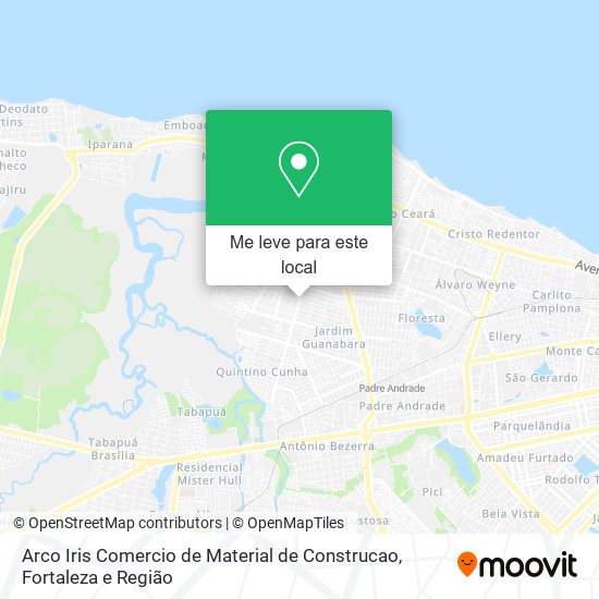 Arco Iris Comercio de Material de Construcao mapa