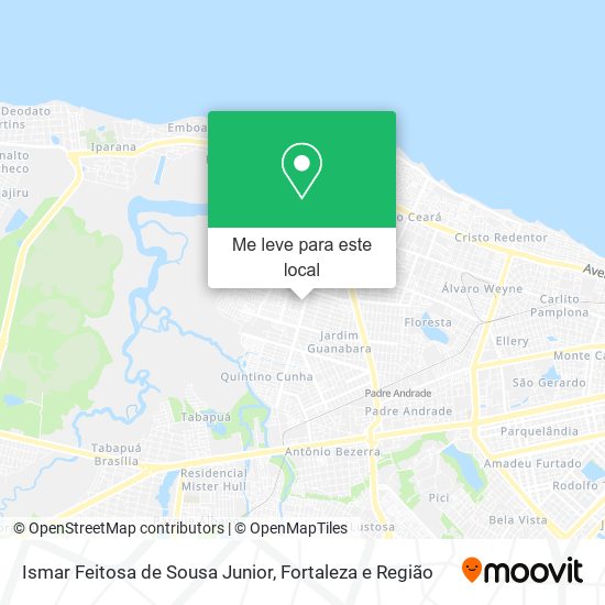 Ismar Feitosa de Sousa Junior mapa