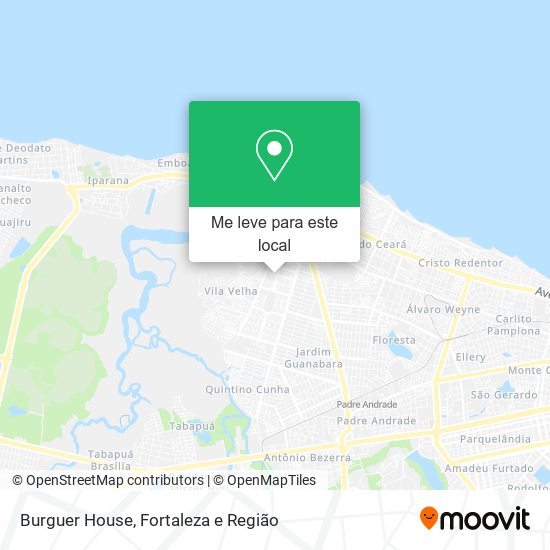 Burguer House mapa