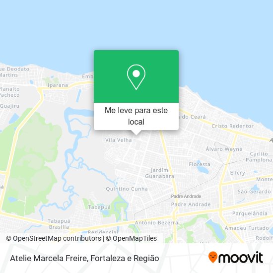 Atelie Marcela Freire mapa