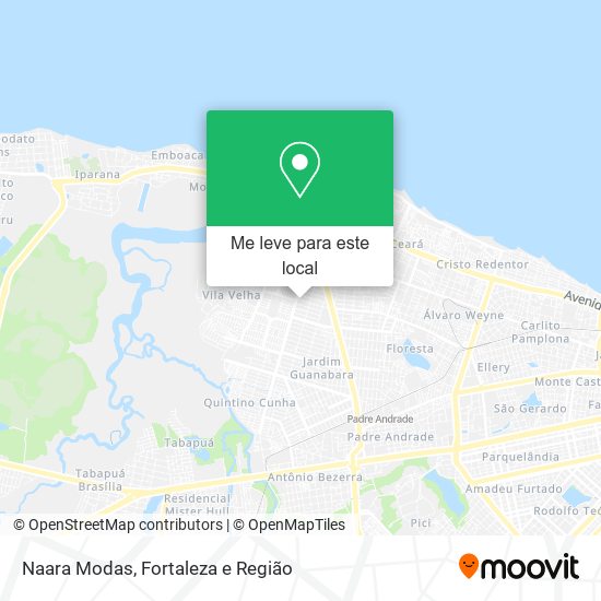 Naara Modas mapa