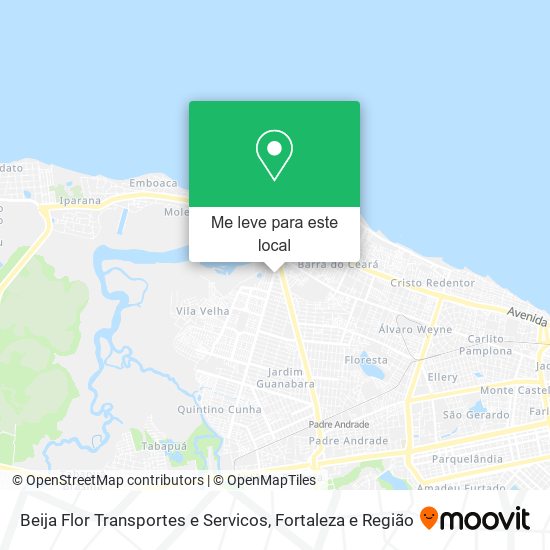 Beija Flor Transportes e Servicos mapa