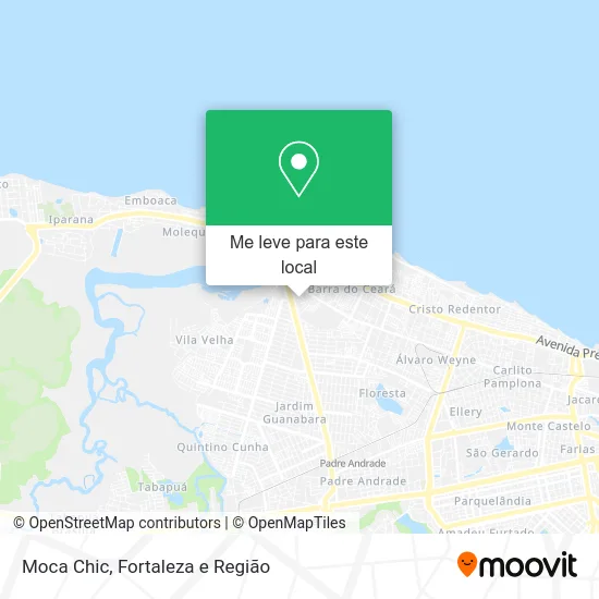 Moca Chic mapa