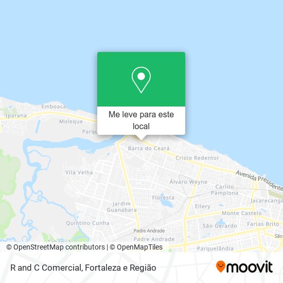 R and C Comercial mapa