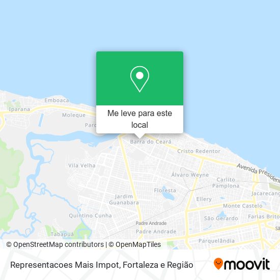 Representacoes Mais Impot mapa