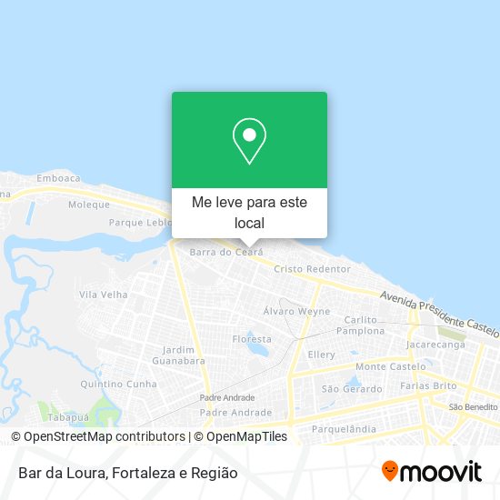 Bar da Loura mapa