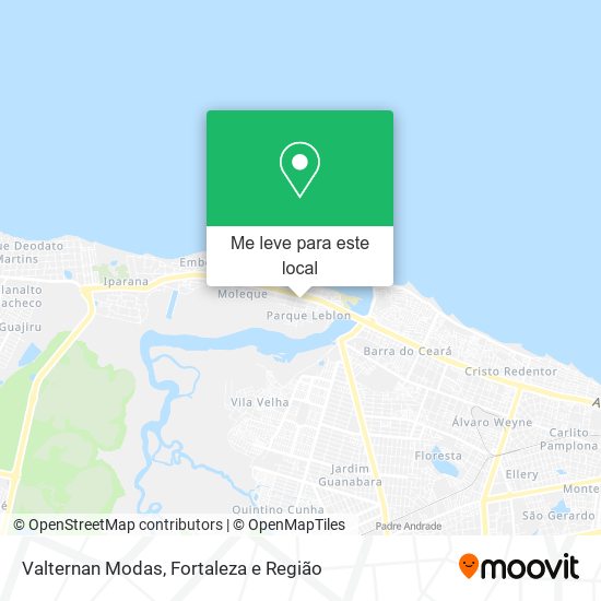 Valternan Modas mapa