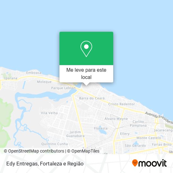 Edy Entregas mapa