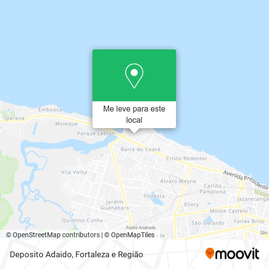 Deposito Adaido mapa