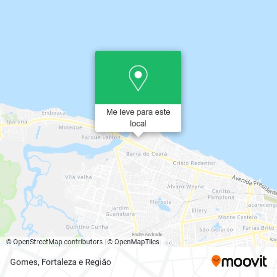 Gomes mapa