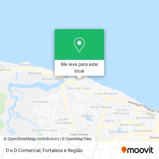 D e D Comercial mapa