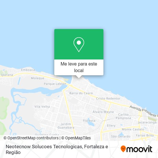 Neotecnow Solucoes Tecnologicas mapa