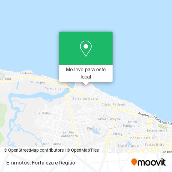 Emmotos mapa