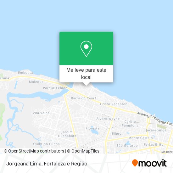 Jorgeana Lima mapa